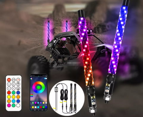 PERTIGA LED RGB 30CMS ( 1 UNIDAD )